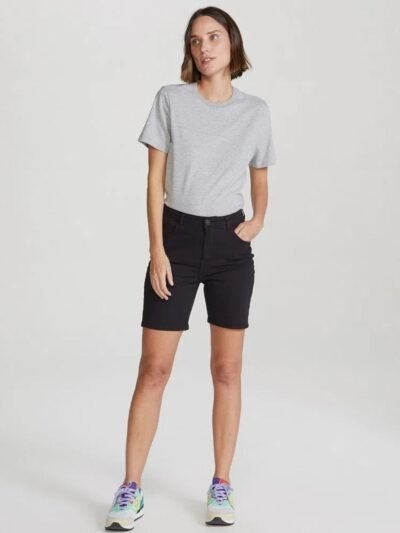 Bermuda Básica Feminina Cintura Alta Ciclista