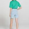 Bermuda Jeans Feminina Cintura Alta Ciclista