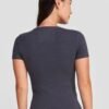 Blusa Básica Feminina Decote V