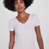 Blusa Básica Feminina Decote V