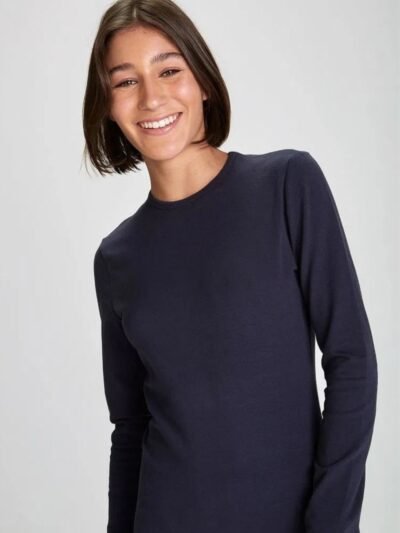 Blusa Básica Feminina Manga Longa