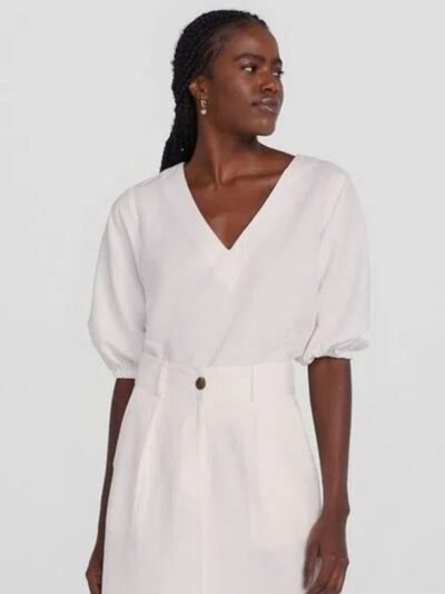 Blusa Feminina Manga 3/4 Bufante