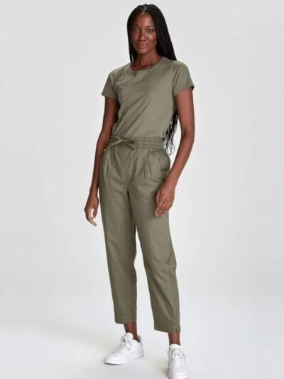 Calça Feminina Carrot Cintura Alta