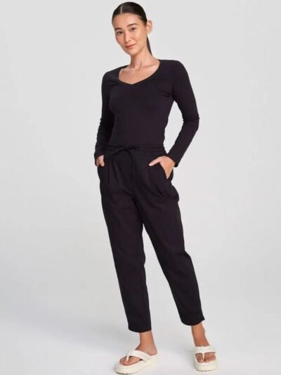 Calça Feminina Carrot Cintura Alta