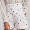 Short Básico Feminino Cintura Alta Poá