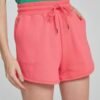 Short Básico Feminino Cintura Média com Amarração