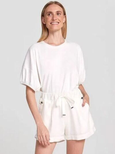 Shorts Feminino Básico Cintura Média