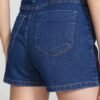 Shorts Jeans Feminino Cintura Alta