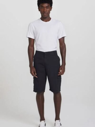 Bermuda Básica Masculina Cargo em Sarja