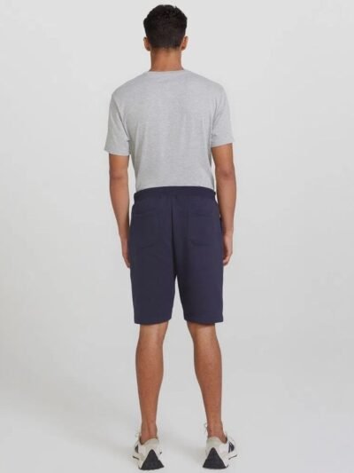 Bermuda Básica Masculina de Moletom com Amarração