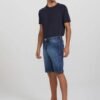 Bermuda Jeans Masculina Slim