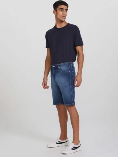 Bermuda Jeans Masculina Slim
