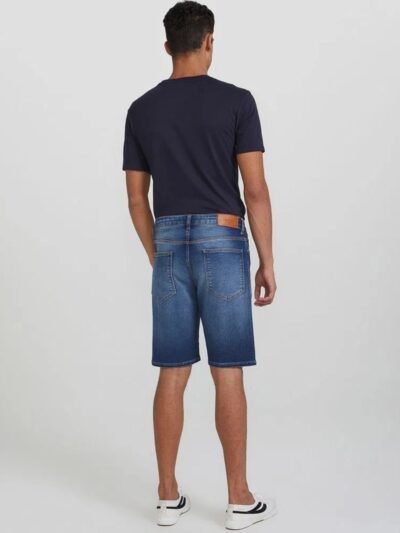 Bermuda Jeans Masculina Slim