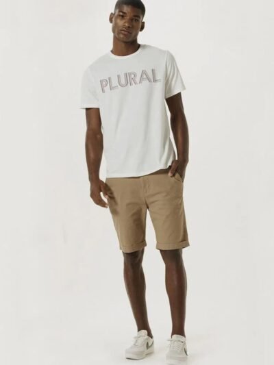 Bermuda Masculina de Sarja com Cordão