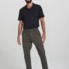 Calça Básica Masculina em Sarja Chino