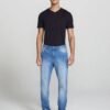 Calça Jeans Masculina Slim com Elastano