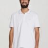 Camisa Básica Masculina Polo com Bordado