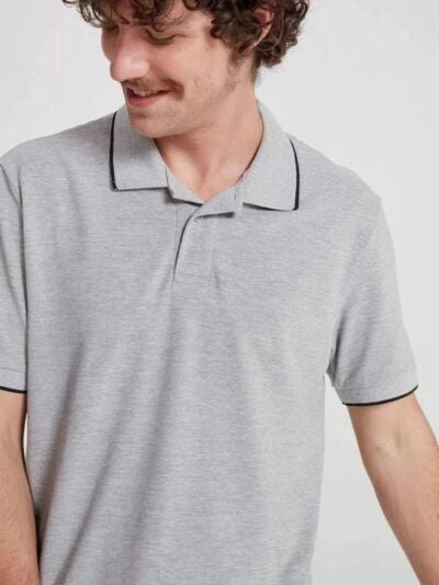 Camisa Básica Masculina Polo Piquet Regular
