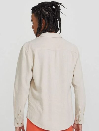 Camisa Masculina Slim Manga Longa