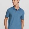 Camisa Polo Masculina em Malha Piquet com Bordado