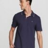 Camisa Polo Masculina em Malha Piquet com Bordado