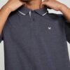 Camisa Polo Masculina em Malha Piquet com Bordado