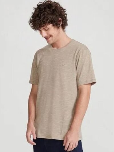 Camiseta Básica Masculina Regular Flamê