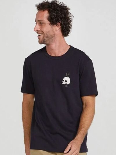 Camiseta Masculina Estampada Manga Curta