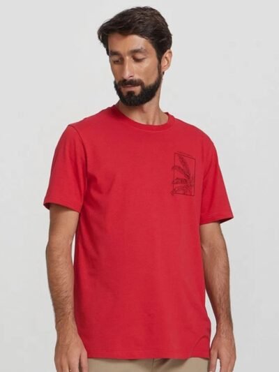 Camiseta Masculina Estampada Regular