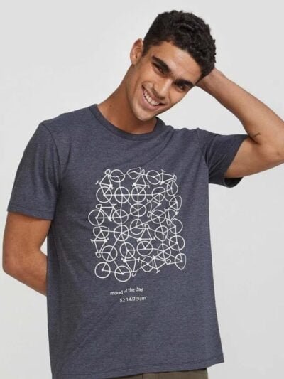 Camiseta Masculina Estampada Regular