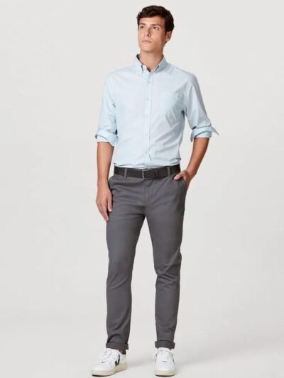 Cinto Masculino em Material Sintético com Fivela