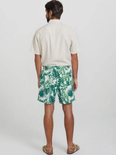 Short Praia Masculino Regular Estampado