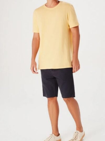 Bermuda Masculina em Sarja Listrada