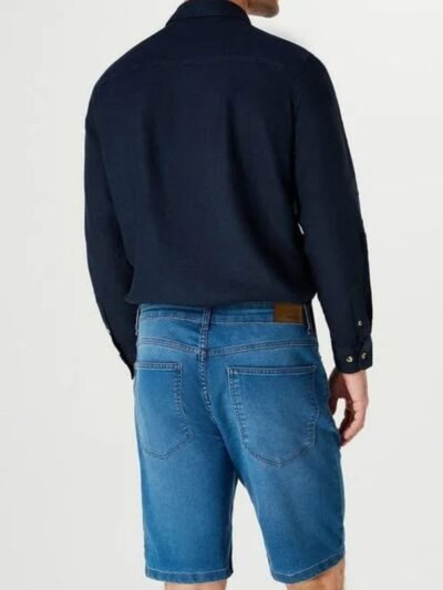 Bermuda Jeans Masculina Tradicional