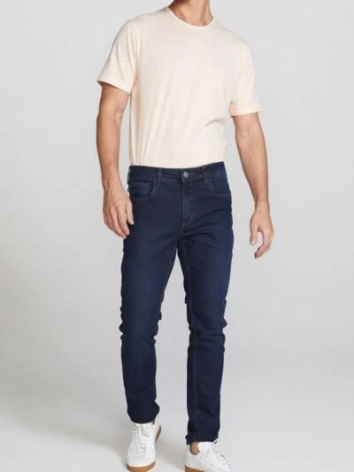 Calça Jeans Masculina Skinny com Elastano