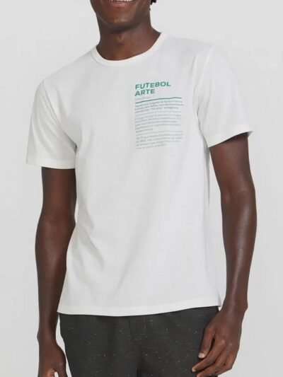 Camiseta Masculina Slim Estampada