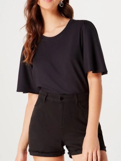 Blusa Feminina Ampla Manga Godê